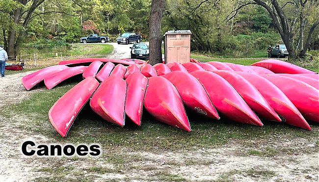 canoes